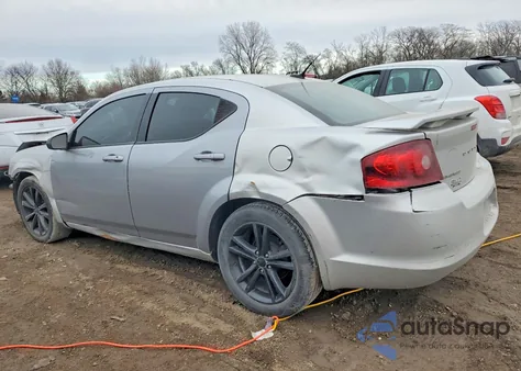 2012 Dodge Avenger Sxt z USA, uszkodzony, nr VIN 1C3CDZEG8CN310095